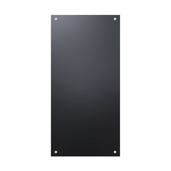 Wetterfeste Kreidetafel schwarz, 90 x 45 cm, mit...