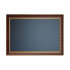 Kreidetafel mit antikem Rahmen in Rotbraun Gold