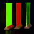Bar-, Tisch- und Tresenaufsteller "NEON" 222 x 140  mm, 1 Set = 3 Stück