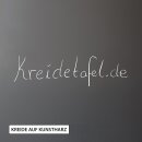 Kreidetafel mit Echtholzrahmen teakbraun, schwarz oder naturfarbig lasiert
