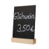 Tischaufsteller mit Sockel, 230 x 140 mm , 1VE = 4 Stück
