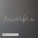 Kreidetafel 110 x 70 cm mit braunem Holzrahmen