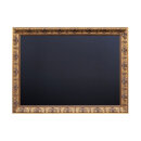 Kreidetafel Antik mit Barockrahmen in Gold, 100 x 60 cm