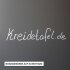 Kreidetafel Antik mit Barockrahmen in Gold, 100 x 60 cm